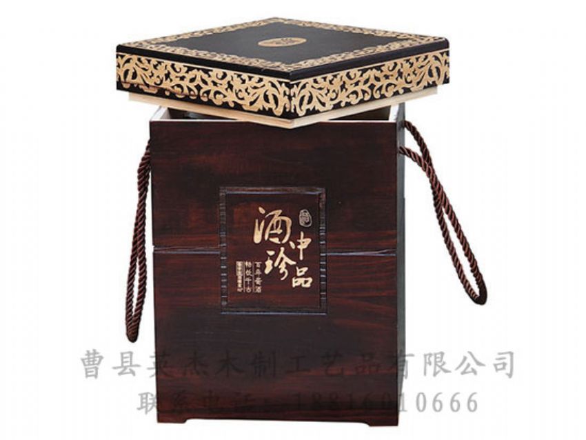 點(diǎn)擊查看詳細(xì)信息<br>標(biāo)題：木制白酒盒 閱讀次數(shù)：1022