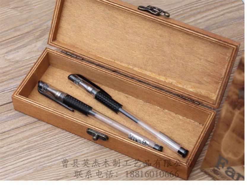 點擊查看詳細信息<br>標題：木制文具包裝盒 閱讀次數(shù)：665